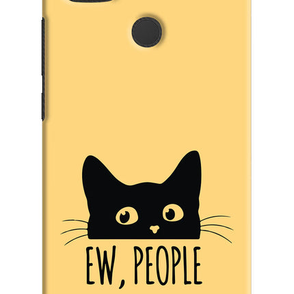 Ew People Catitude Redmi 9 Hard Case Back Cover by Casekaro