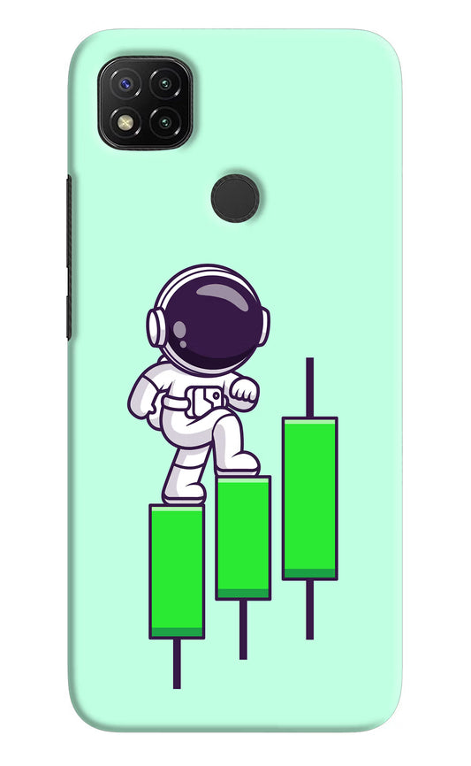 Astronaut Trader Redmi 9 Hard Case Back Cover by Casekaro