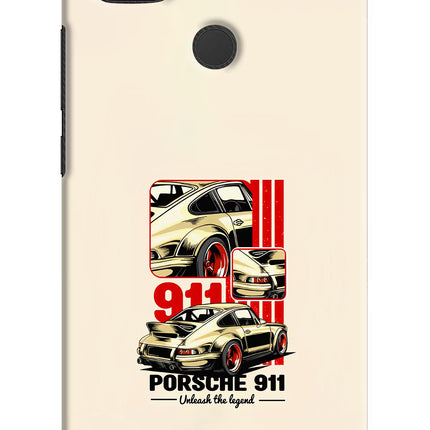 Classic Porsche 911 Redmi 9 Hard Case Back Cover by Casekaro