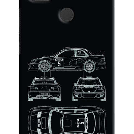 WRC'99 Redmi 9 Hard Case Back Cover by Casekaro