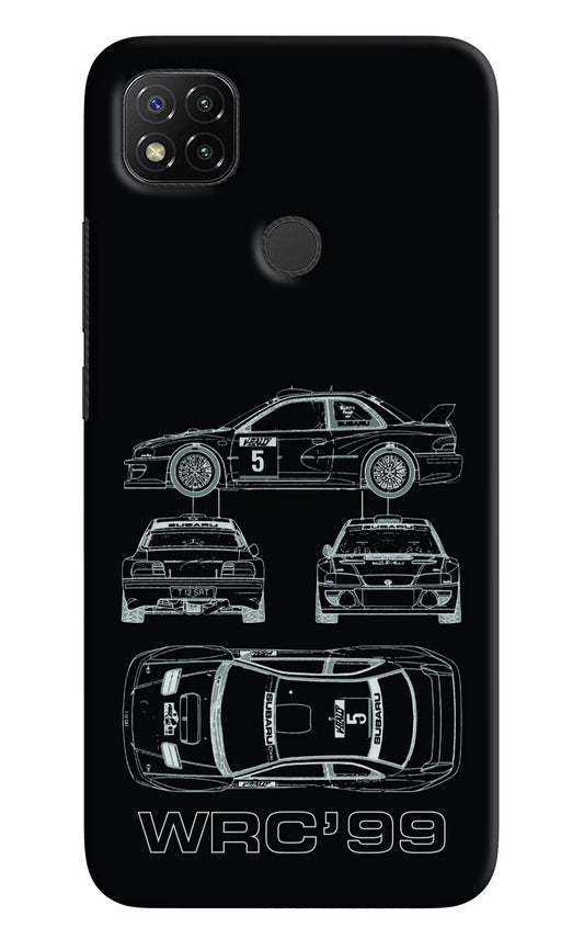 WRC'99 Redmi 9 Hard Case Back Cover by Casekaro