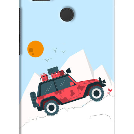 Mountain Trail Beast Redmi 9 Hard Case Back Cover by Casekaro