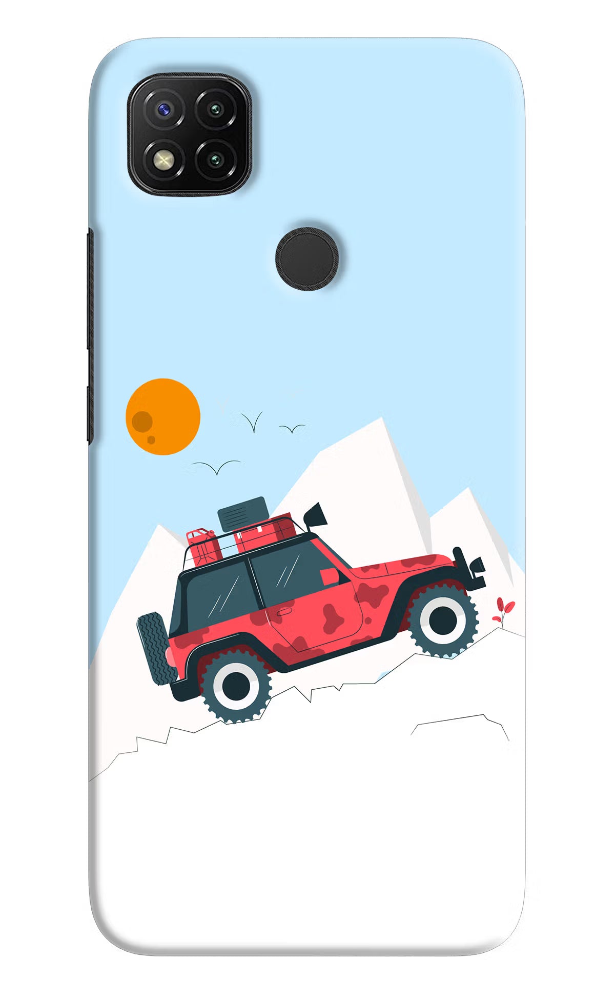 Mountain Trail Beast Redmi 9 Hard Case Back Cover by Casekaro