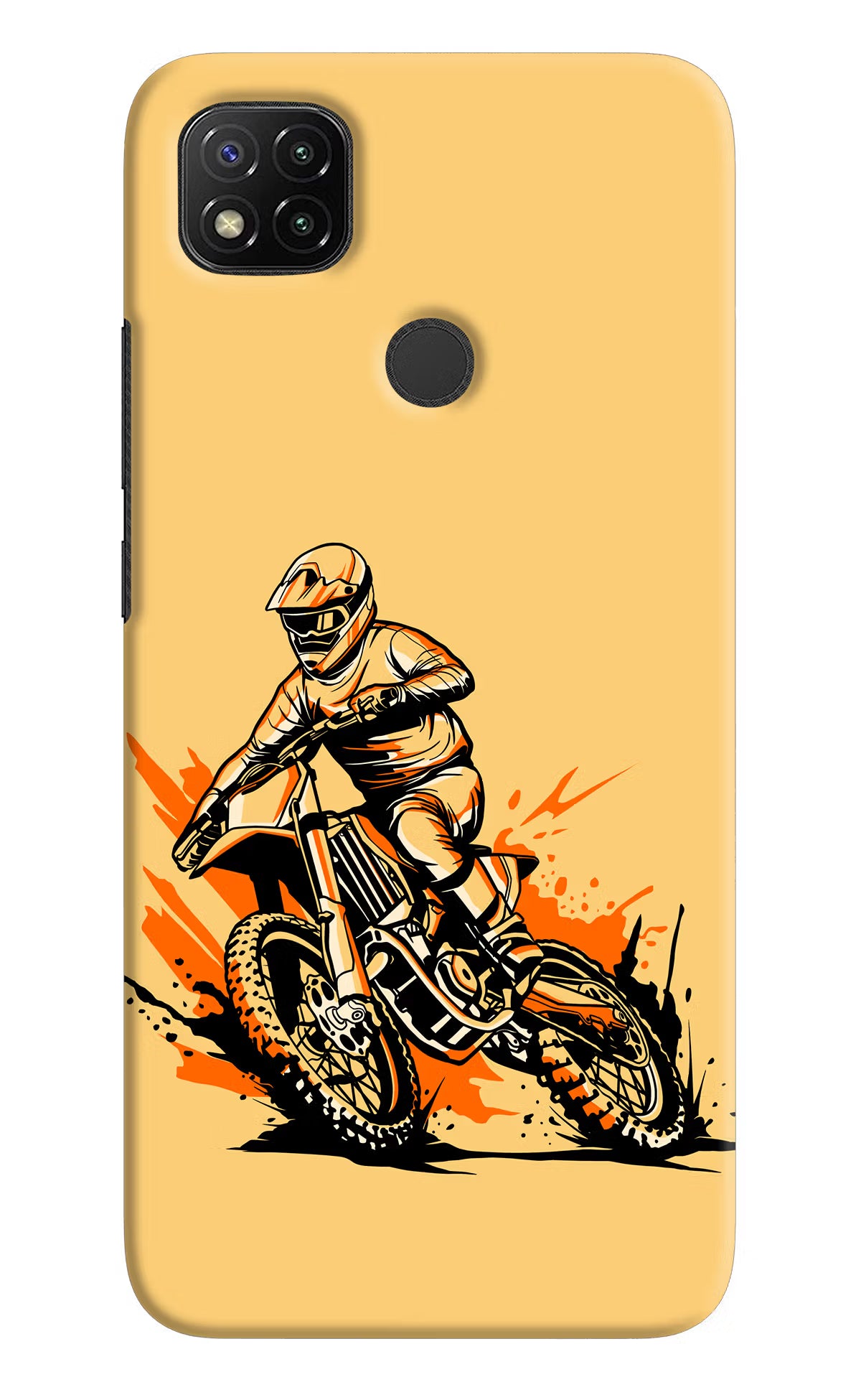 Off-Road Fury Redmi 9 Hard Case Back Cover by Casekaro