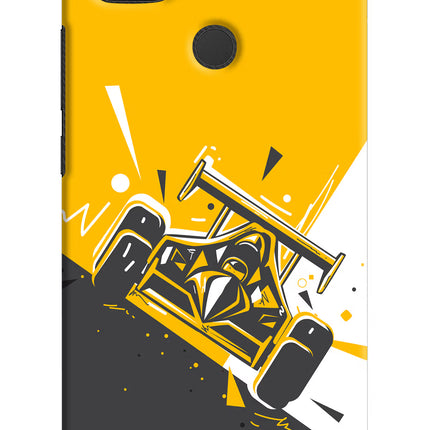 Track King Redmi 9 Hard Case Back Cover by Casekaro