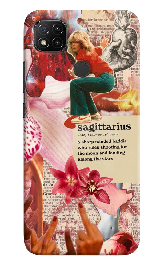 Sagittarius Zodiac Redmi 9 Hard Case Back Cover by Casekaro