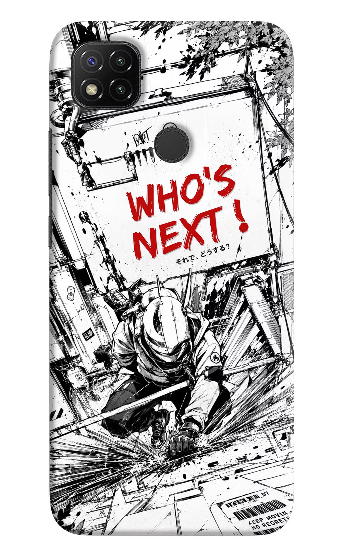 Who's Next Redmi 9 Hard Case Back Cover by Casekaro