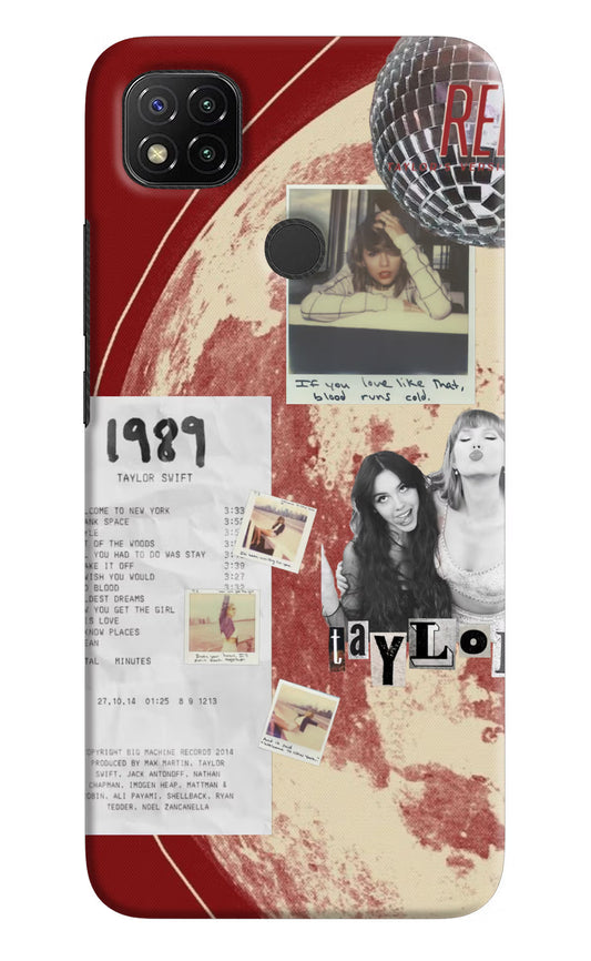 Taylor Swift Redmi 9 Hard Case Back Cover by Casekaro