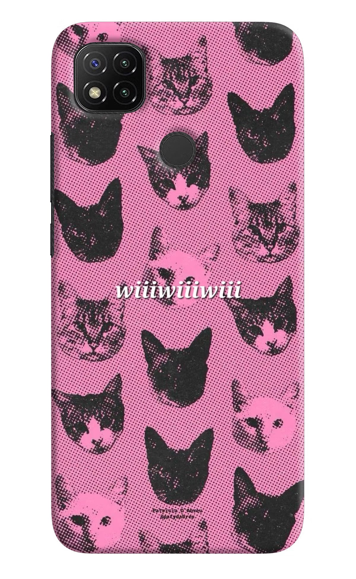 Pink Cats Redmi 9 Back Cover