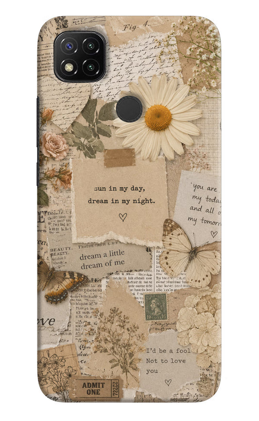 Vintage case Redmi 9 Hard Case Back Cover by Casekaro