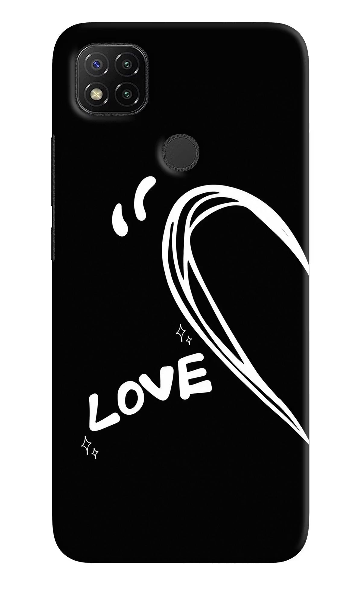 Love Line Redmi 9 Back Cover