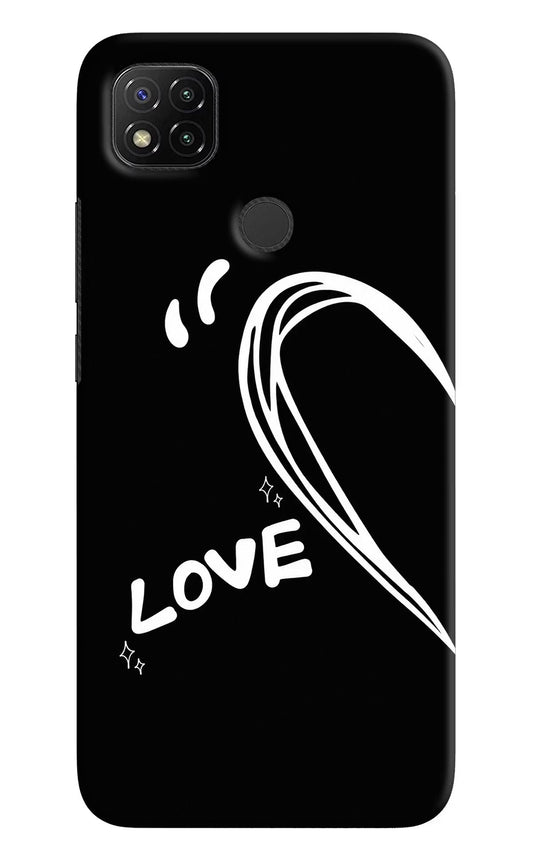 Love Line Redmi 9 Hard Case Back Cover by Casekaro
