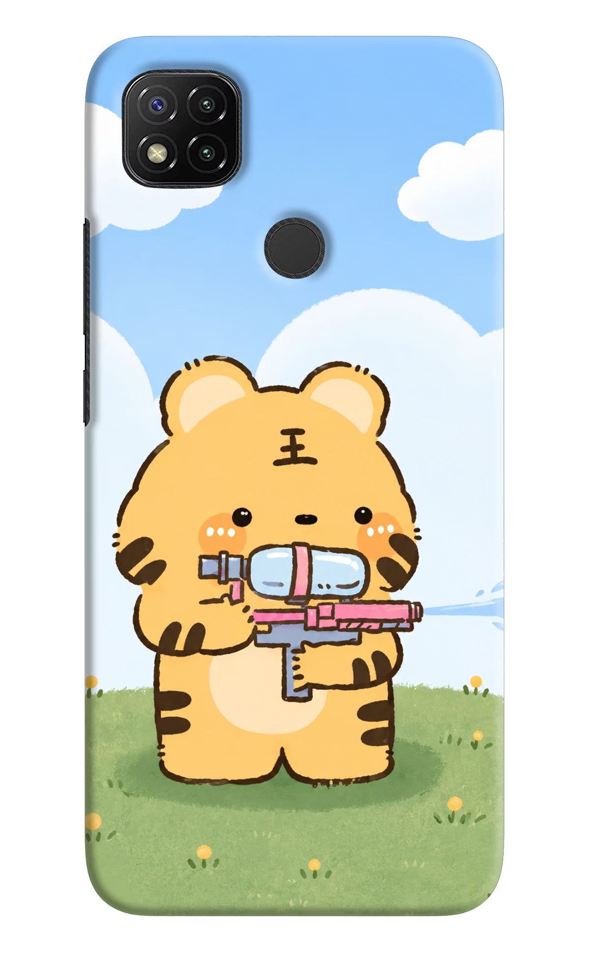Tiger Treat Redmi 9 Back Cover