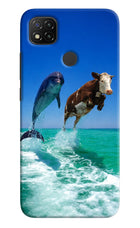 Dolphin vs Cow Redmi 9 Hard Case Back Cover by Casekaro