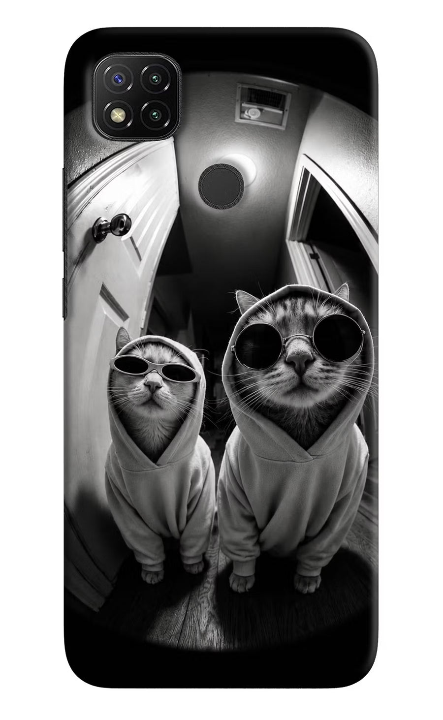 Hood Cats Redmi 9 Back Cover, Hard case