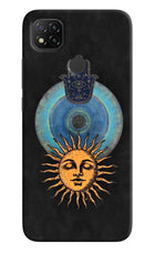 Divine Sun Redmi 9 Hard Case Back Cover by Casekaro