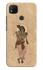 Krishna Redmi 9 Hard Case Back Cover by Casekaro
