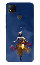 Cosmic Krishna Redmi 9 Hard Case Back Cover by Casekaro