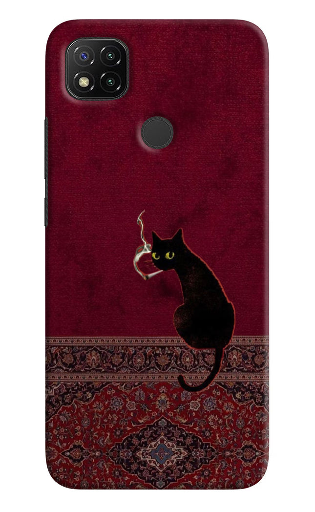 Midnight Cat Redmi 9 Hard Case Back Cover by Casekaro
