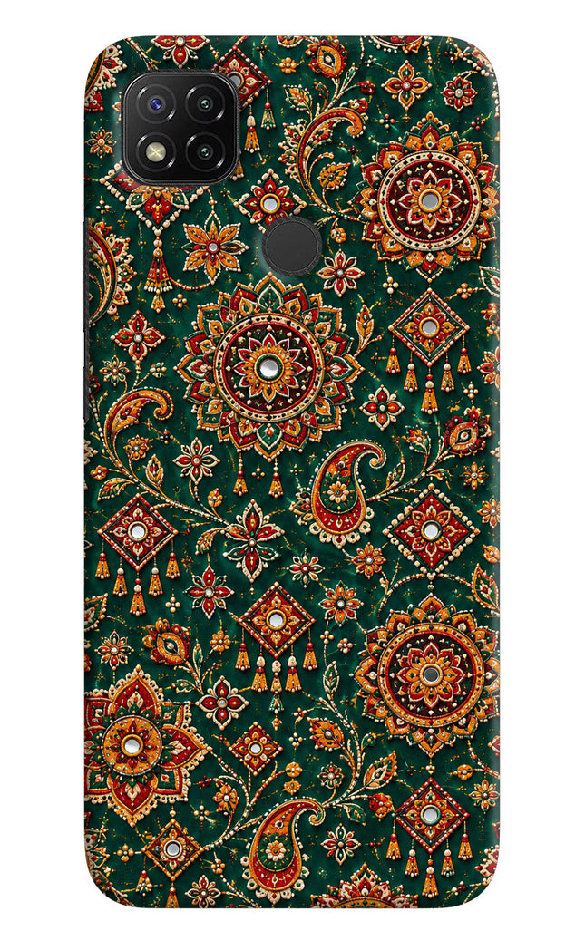 Green Pataka Redmi 9 Hard Case Back Cover by Casekaro