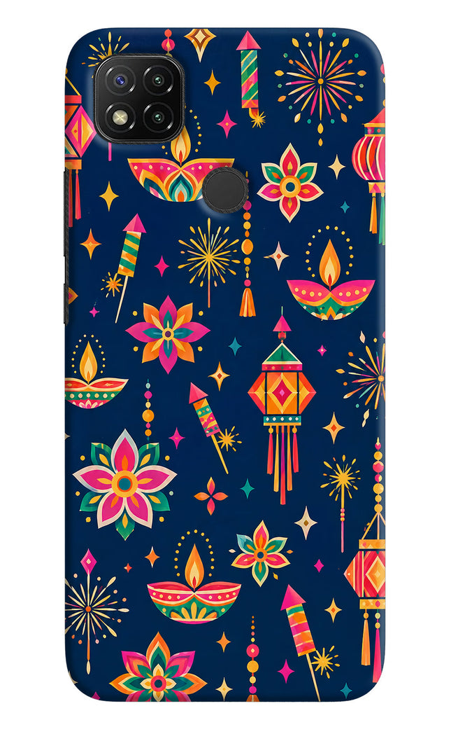 Festive Pop Redmi 9 Hard Case Back Cover by Casekaro