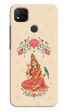 Goddess Lakshmi Redmi 9 Hard Case Back Cover by Casekaro