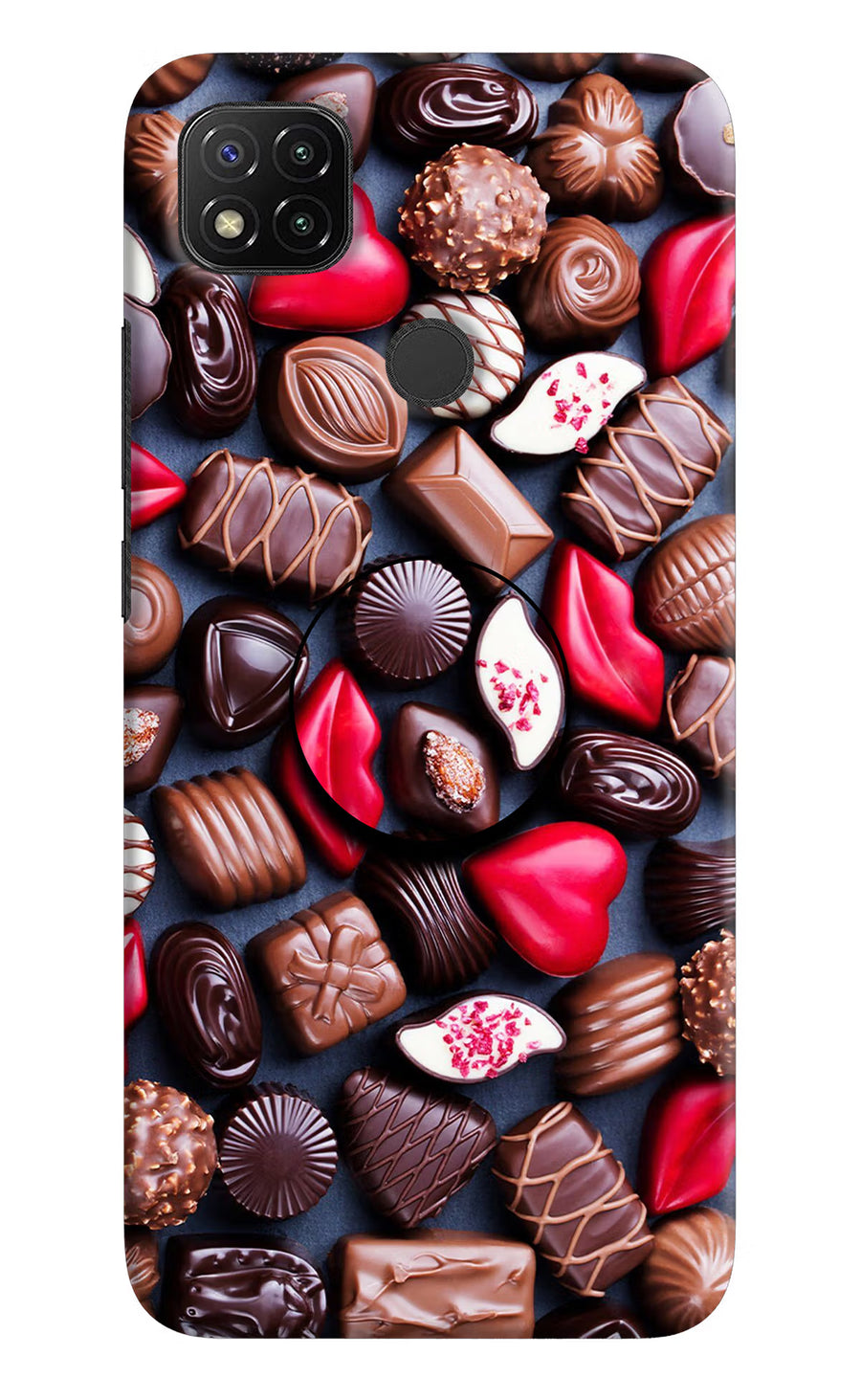 Chocolates Redmi 9 Pop Case, Hard case