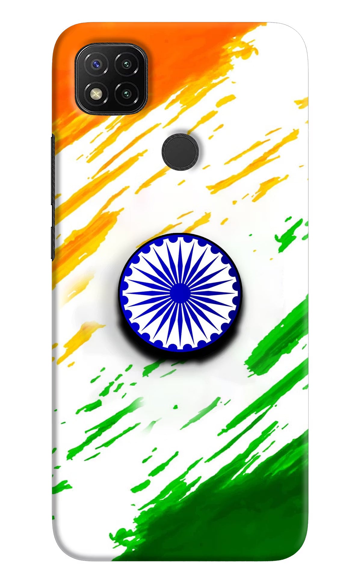 Indian Flag Ashoka Chakra Redmi 9 Pop Case by Casekaro