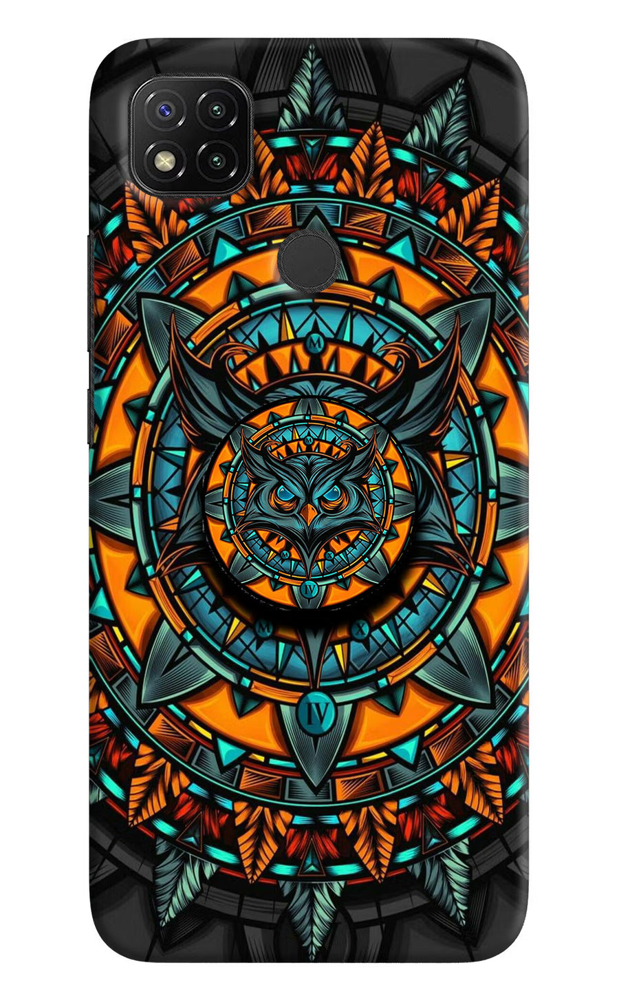 Angry Owl Redmi 9 Pop Case, Hard case