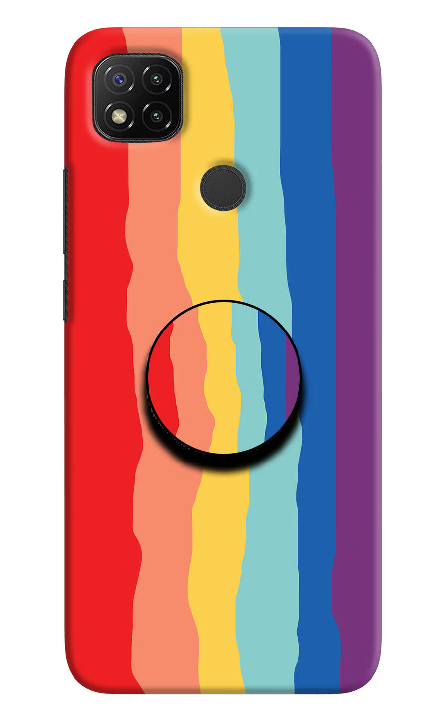 Rainbow Redmi 9 Pop Case, Hard case