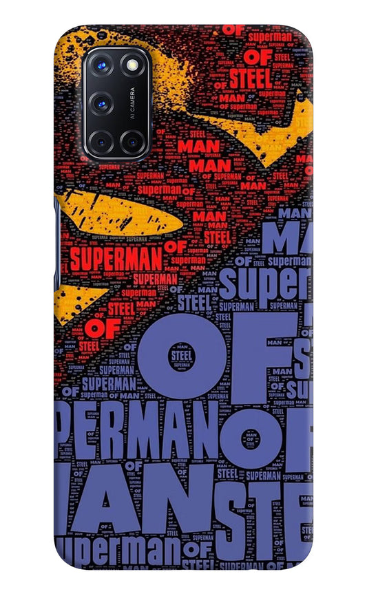 Superman Oppo A52 Hard Case Back Cover by Casekaro