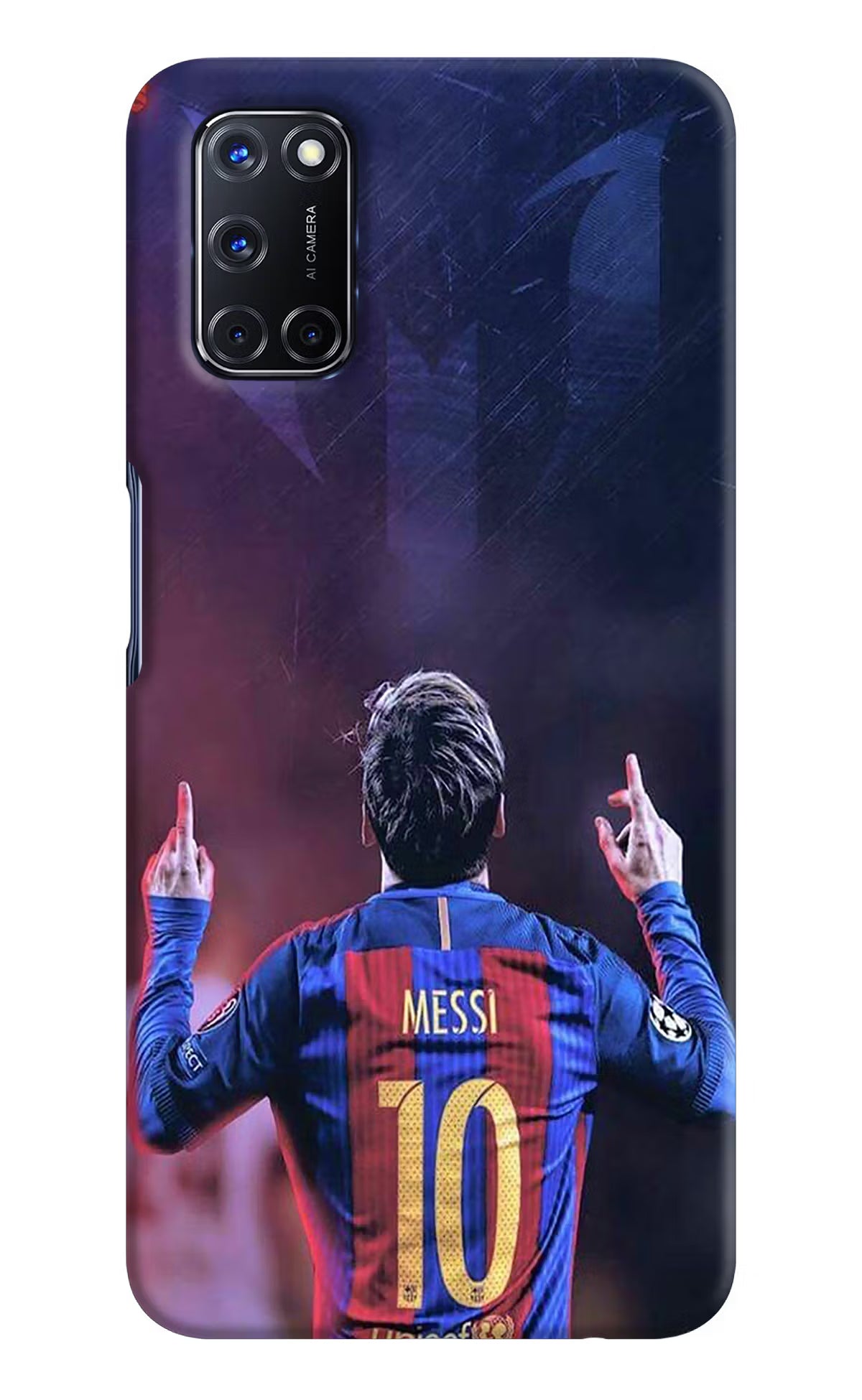 Messi Oppo A52 Hard Case Back Cover by Casekaro