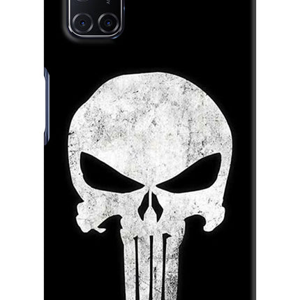 Punisher Skull Oppo A52 Hard Case Back Cover by Casekaro