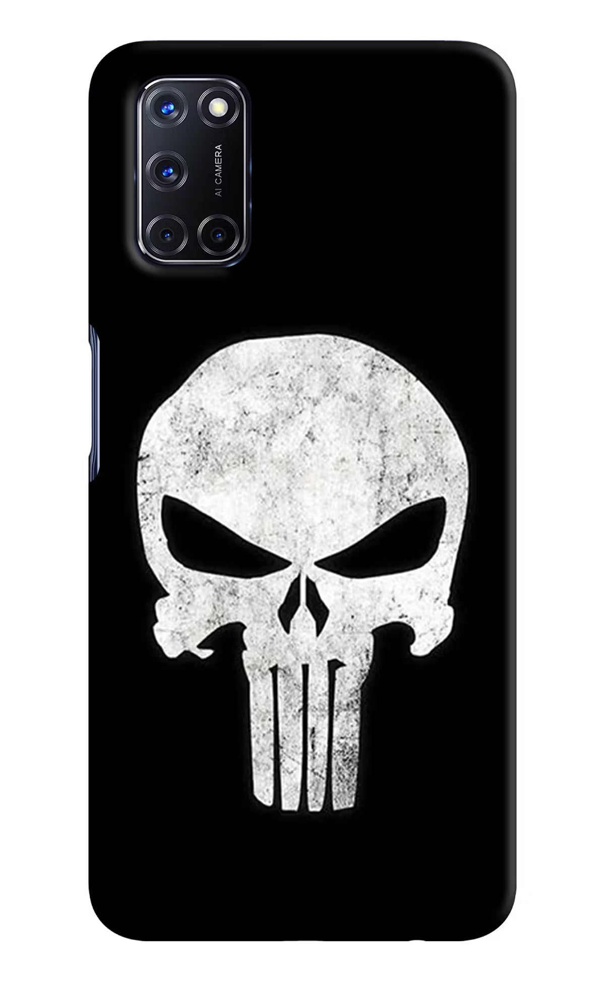 Punisher Skull Oppo A52 Hard Case Back Cover by Casekaro
