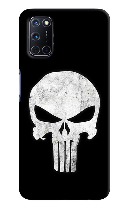 Punisher Skull Oppo A52 Hard Case Back Cover by Casekaro
