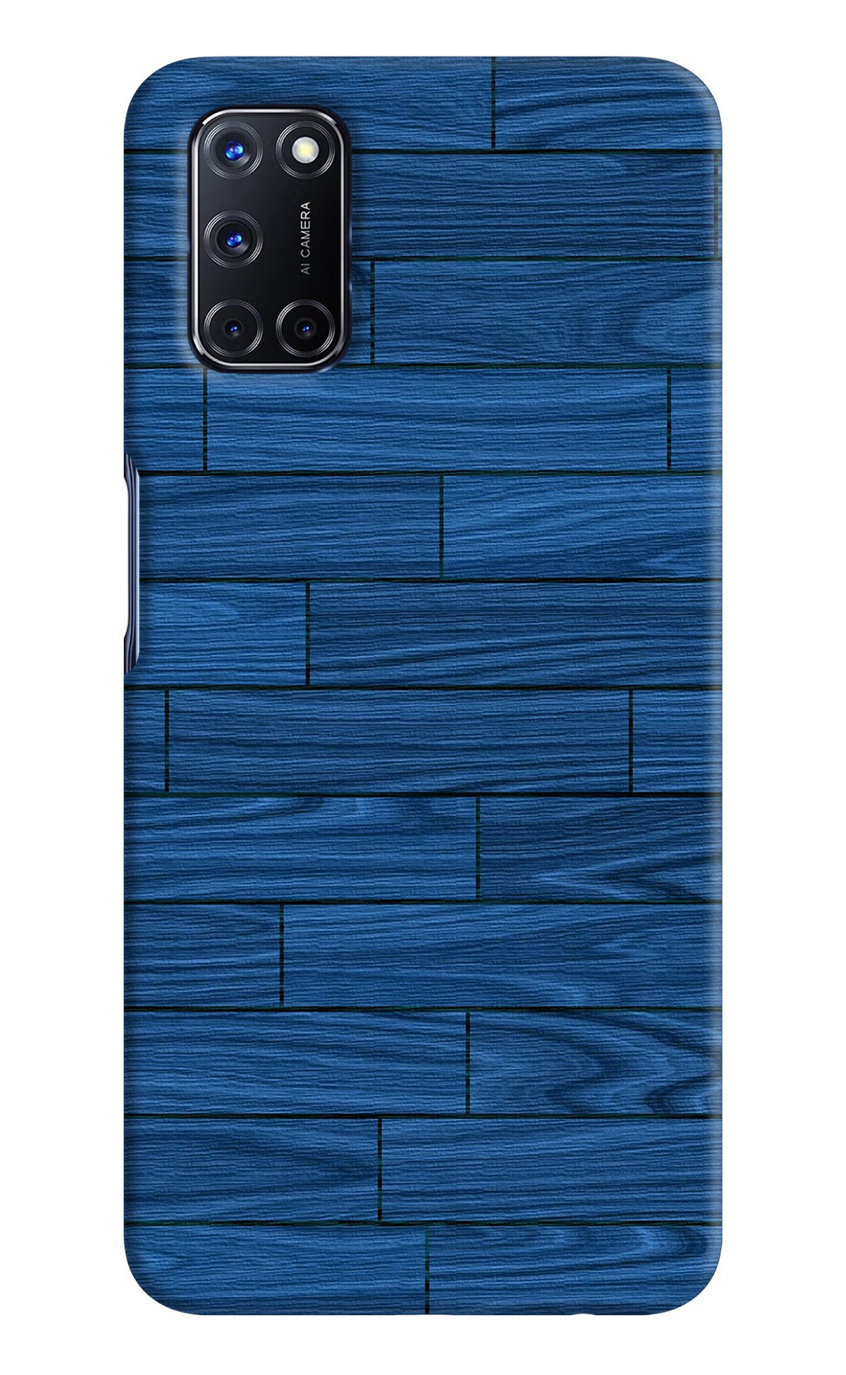Wooden Texture Oppo A52 Hard Case Back Cover by Casekaro
