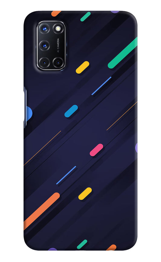 Abstract Design Oppo A52 Hard Case Back Cover by Casekaro