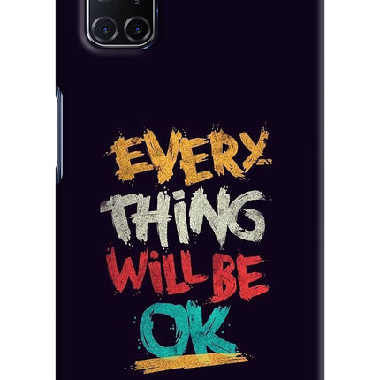Everything Will Be Ok Oppo A52 Hard Case Back Cover by Casekaro