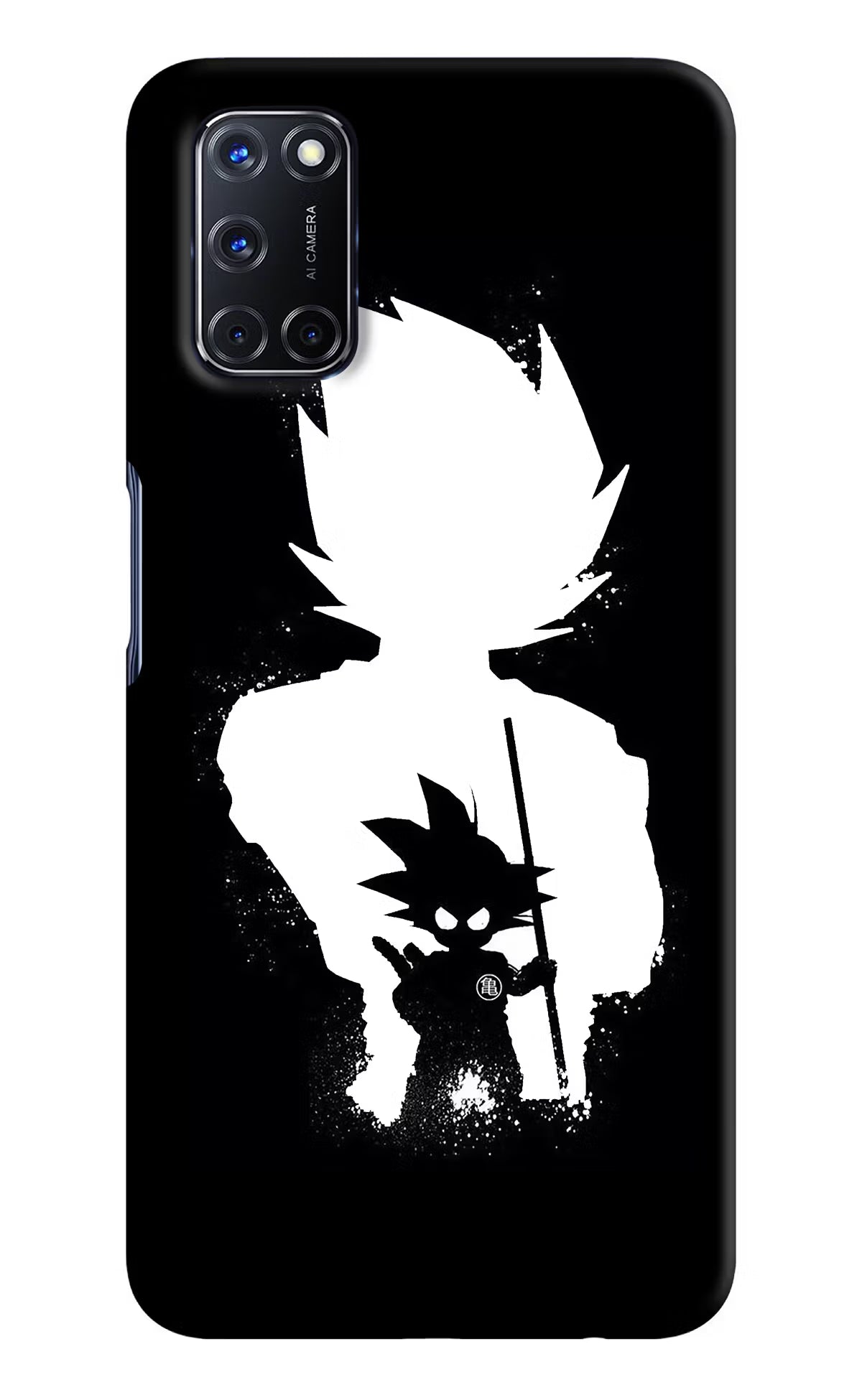 Goku Shadow Oppo A52 Hard Case Back Cover by Casekaro