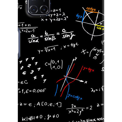 Mathematics Formula Oppo A52 Hard Case Back Cover by Casekaro