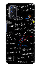 Mathematics Formula Oppo A52 Hard Case Back Cover by Casekaro