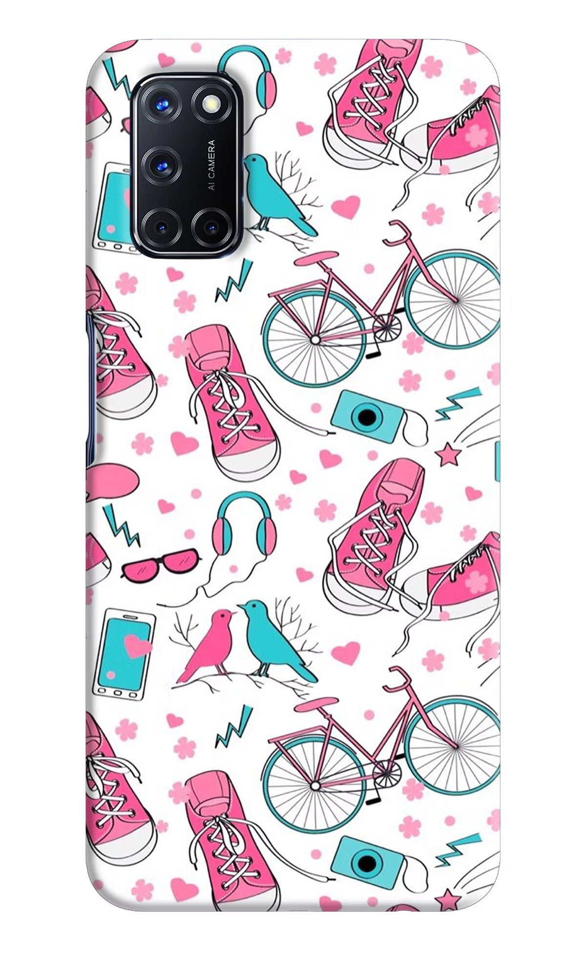 Artwork Oppo A52 Hard Case Back Cover by Casekaro