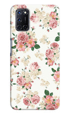 Flowers Oppo A52 Hard Case Back Cover by Casekaro