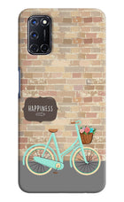 Happiness Artwork Oppo A52 Hard Case Back Cover by Casekaro