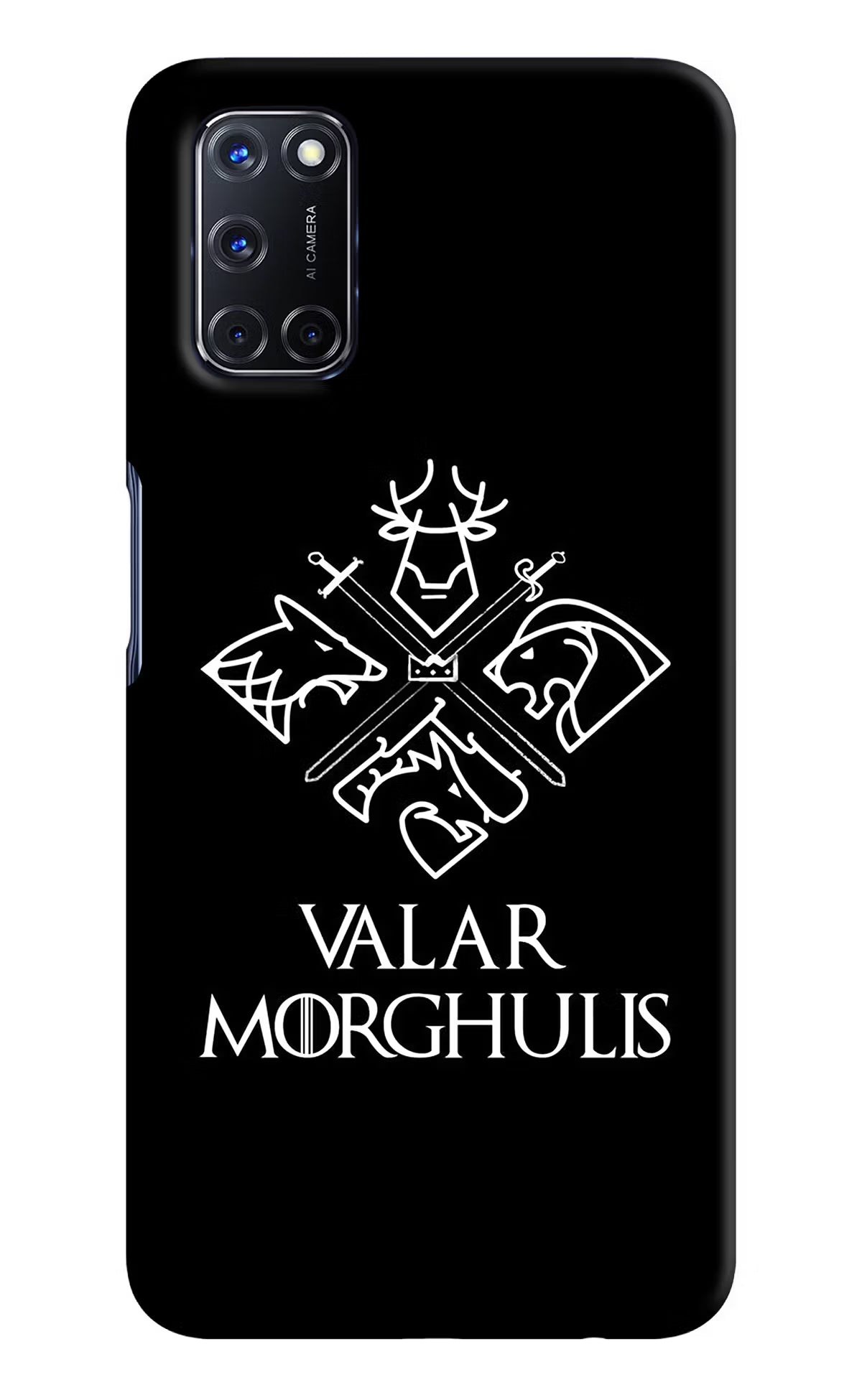 Valar Morghulis | Game Of Thrones Oppo A52 Hard Case Back Cover by Casekaro