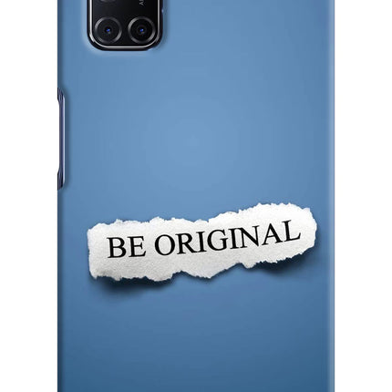 Be Original Oppo A52 Hard Case Back Cover by Casekaro