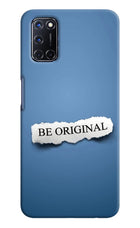 Be Original Oppo A52 Hard Case Back Cover by Casekaro
