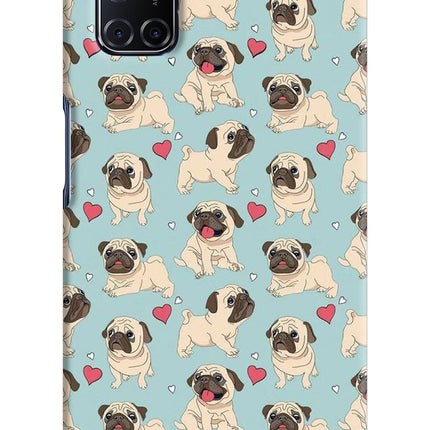 Pug Dog Oppo A52 Hard Case Back Cover by Casekaro
