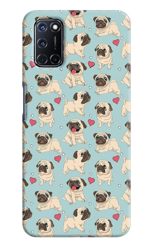 Pug Dog Oppo A52 Hard Case Back Cover by Casekaro