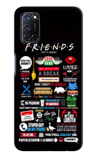 FRIENDS Oppo A52 Hard Case Back Cover by Casekaro